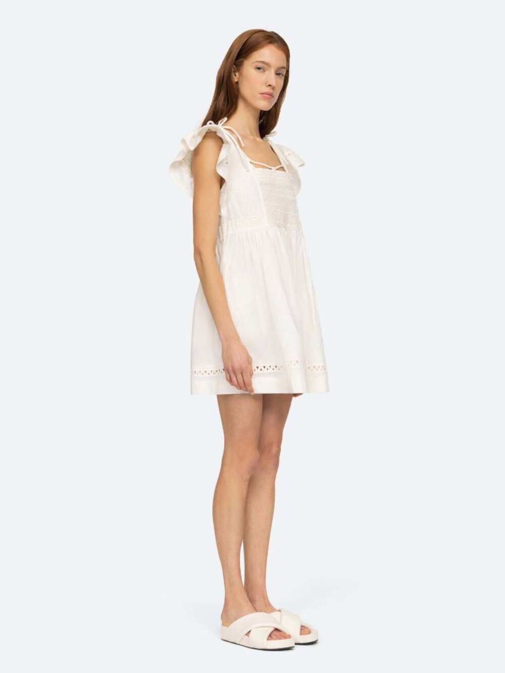 Sea New York "Willa" Dress in Ivory, size Medium. - Picture 4 of 14